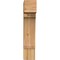Ekena Millwork Legacy Block Rough Sawn Bracket, Western Red Cedar, 6"W x 18"D x 30"H BKT06X18X30LEC05RWR - alternate 2